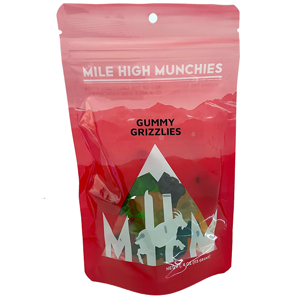 Mile High Munchies - Candy - Gummy Grizzlies 4oz