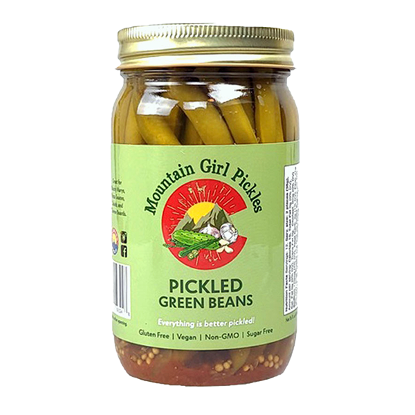 Mountain Girl Pickles - Pickled Green Beans 12/16oz ***SPECIAL ORDER
