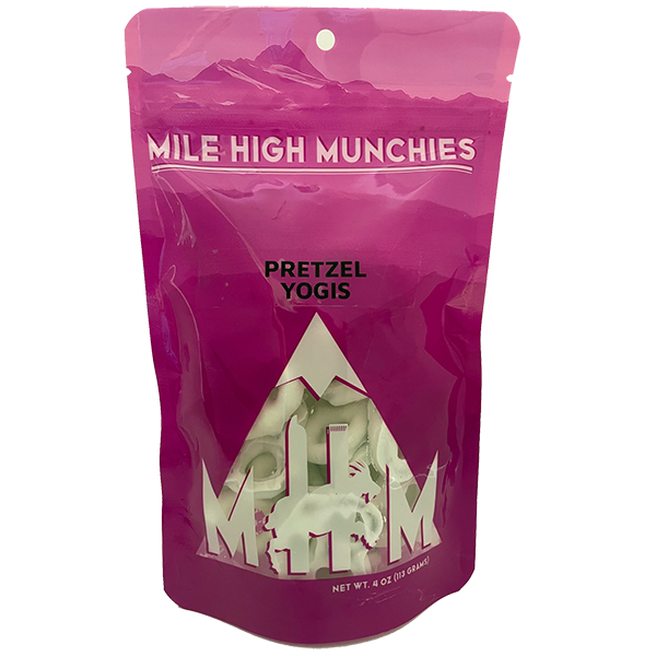 Mile High Munchies - Chocolate - Pretzel Yogis 4oz