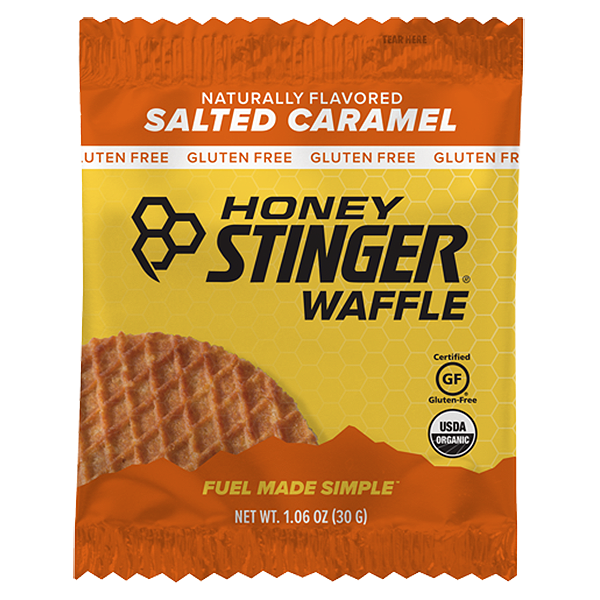 Honey Stinger - Organic Waffle - Salted Caramel (Gluten-Free) 12/1oz - Colorado Food Showroom