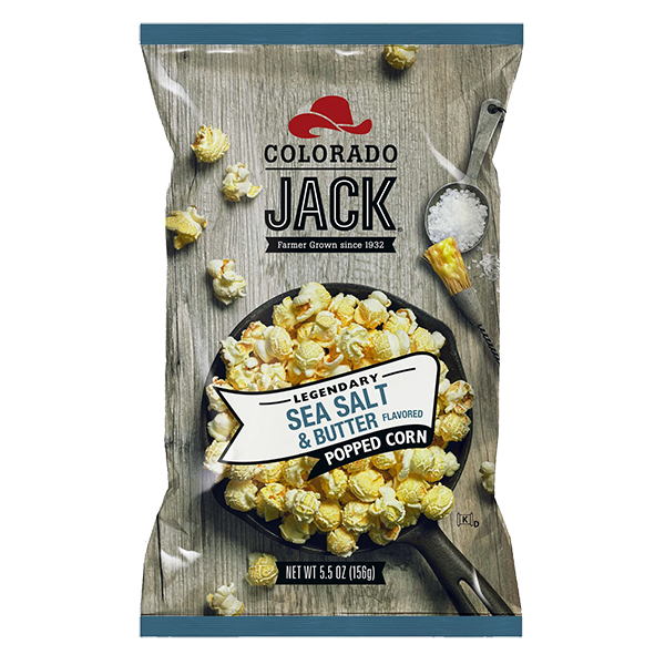 Colorado Jack - Popcorn - Sea Salt & Butter 5oz - Colorado Food Showroom