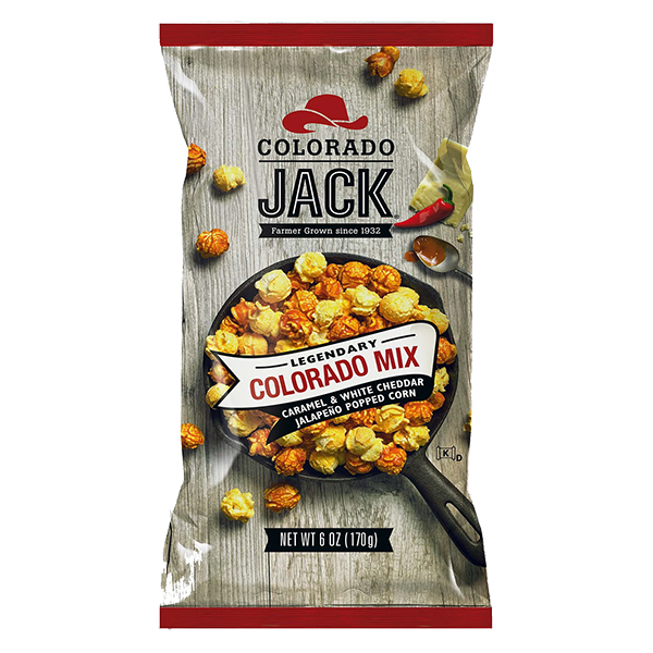 Colorado Jack - Popcorn - Colorado Mix 6oz - Colorado Food Showroom