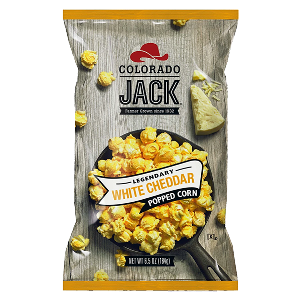Colorado Jack - Popcorn - White Cheddar 6.5oz - Colorado Food Showroom