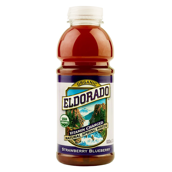 Eldorado Artesian Springs - Natural Spring Water - Strawberry Blueberry 12/20oz - Colorado Food Showroom