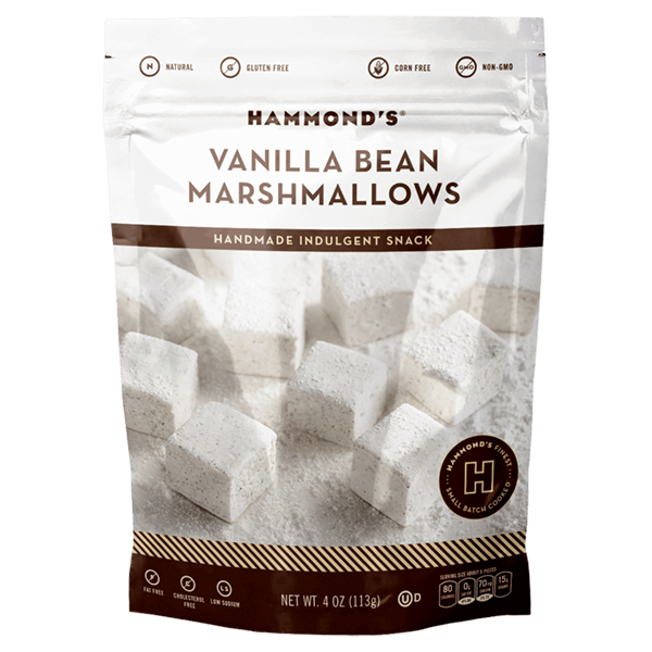 Hammond's - Handmade Marshmallow - Vanilla Bean 12/4oz - Colorado Food Showroom