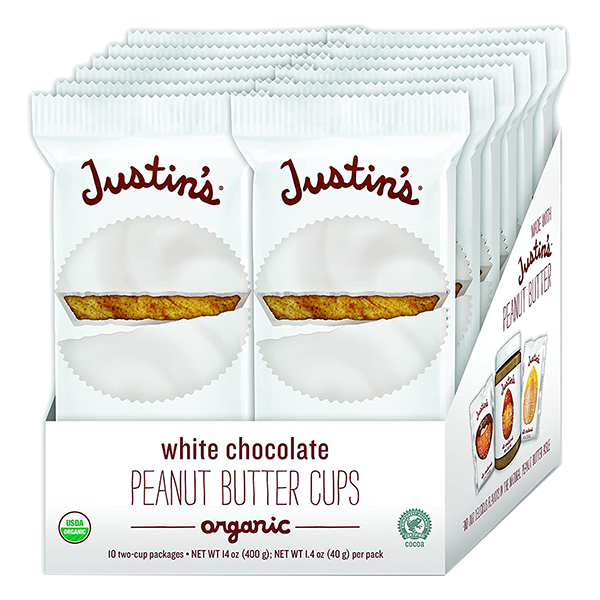 Justin's Organic Milk Chocolate Peanut Butter Cups, 12 ct / 1.4 oz