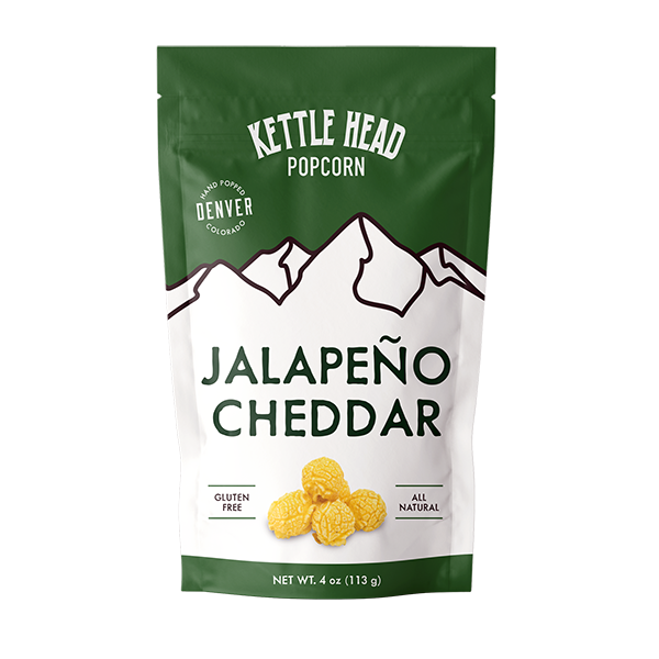 Kettle Head Popcorn - Popcorn - Jalapeno Cheddar 4oz - Colorado Food Showroom