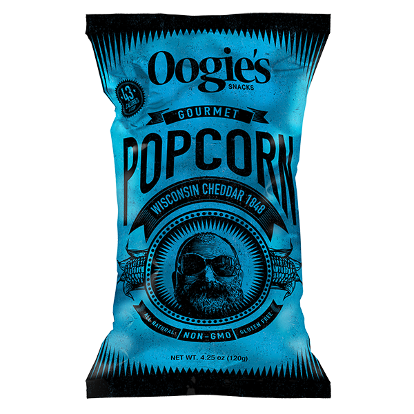 Oogie's - Popcorn - Wisconsin White Cheddar 4.25oz - Colorado Food Showroom
