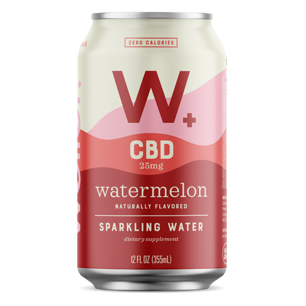Weller - Sparkling CBD Water - Watermelon 12/12oz - Colorado Food Showroom