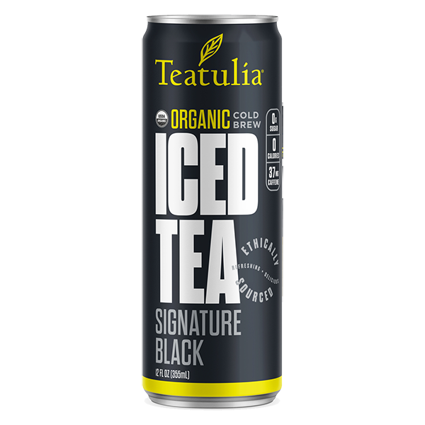 Teatulia - Ready To Drink Tea - Signature Black Iced Tea 12/12oz - Colorado Food Showroom