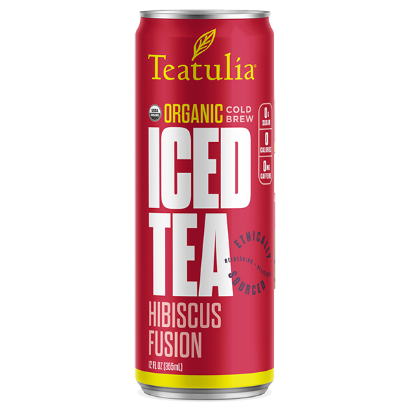Teatulia - Ready To Drink Tea - Hibiscus Fusion 12/12oz - Colorado Food Showroom