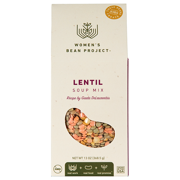 Women's Bean Project - Soup Mix - Lentil (Recipe by Giada DeLaurentiis) 10/13oz - Colorado Food Showroom