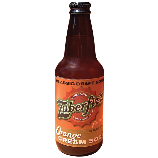 Zuberfizz - Soda - Orange Cream 12/12oz - Colorado Food Showroom