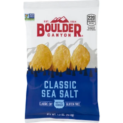 Boulder Canyon - Chips - Sea Salt 55ct/1.5oz - Colorado Food Showroom