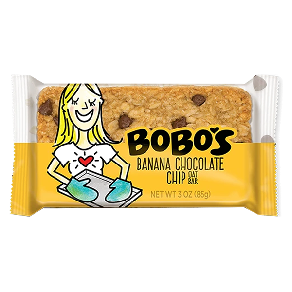 Bobo's - Oat Bar - Banana Chocolate Chip 12/3oz - Colorado Food Showroom