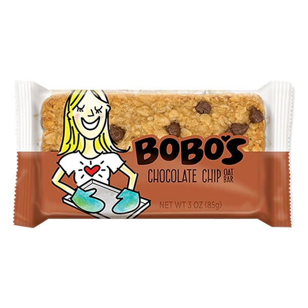 Bobo's - Oat Bar - Chocolate Chip 12/3oz - Colorado Food Showroom