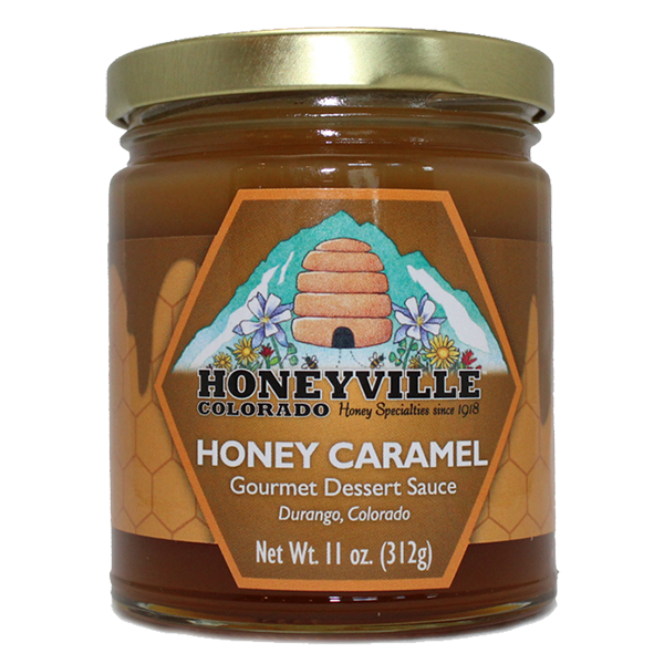 Honeyville - Sauce - Honey Caramel Dessert 12/11oz - Colorado Food Showroom