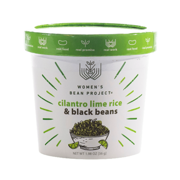Women's Bean Project - Cilantro Lime with Black Beans & Rice Cups 12/1.98oz - Colorado Food Showroom