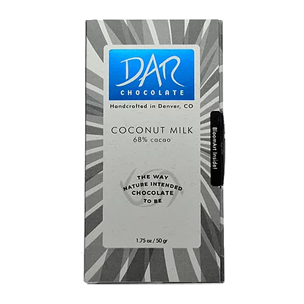 DAR Chocolate - Bars - 68% Coconut Milk 12/1.75oz - Colorado Food Showroom