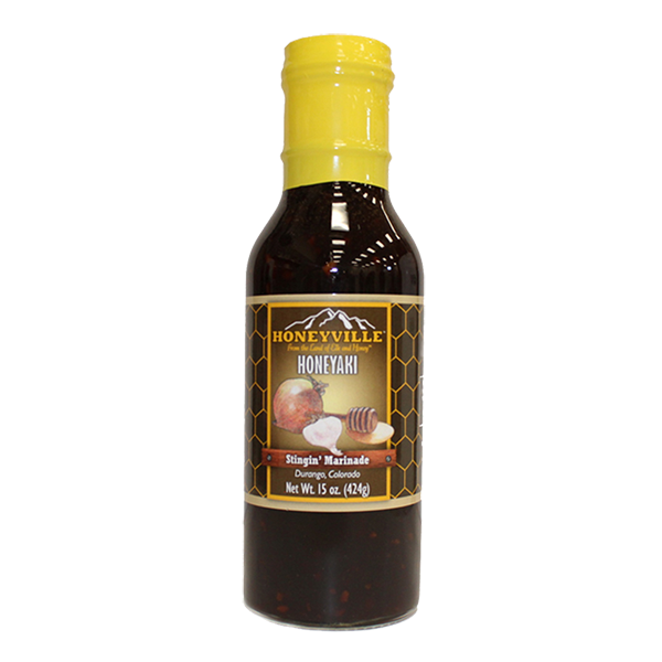 Honeyville - Sauce - Stingin' Honeyaki Marinating 12/15oz - Colorado Food Showroom