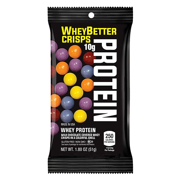 Kimmie Candy - Protein - Whey Better Crisps 12/1.8oz - Colorado Food Showroom