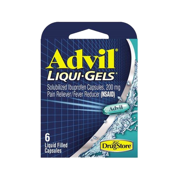Lil Drug Store - Internal Analgesics - Advil Liqui-Gels 6/6ct - Colorado Food Showroom