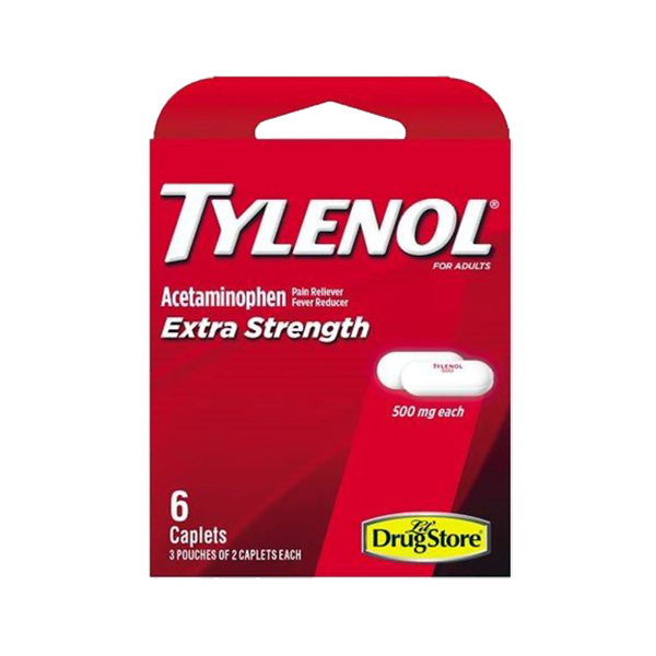 Lil Drug Store - Internal Analgesics - Tylenol Extra Strength 6/6ct - Colorado Food Showroom
