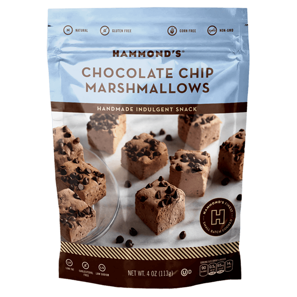 Hammond's - Handmade Marshmallow - Double Chocolate Chip 12/4oz - Colorado Food Showroom