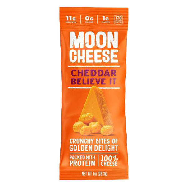 Moon Cheese - Cheese Snacks - Cheddar 1oz (GF) - Colorado Food Showroom