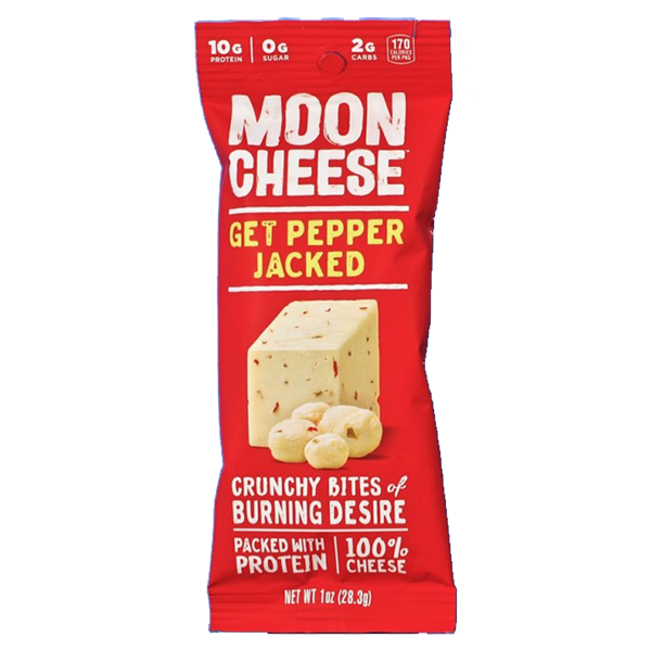 Moon Cheese - Cheese Snacks - Pepper Jack 1oz - Colorado Food Showroom