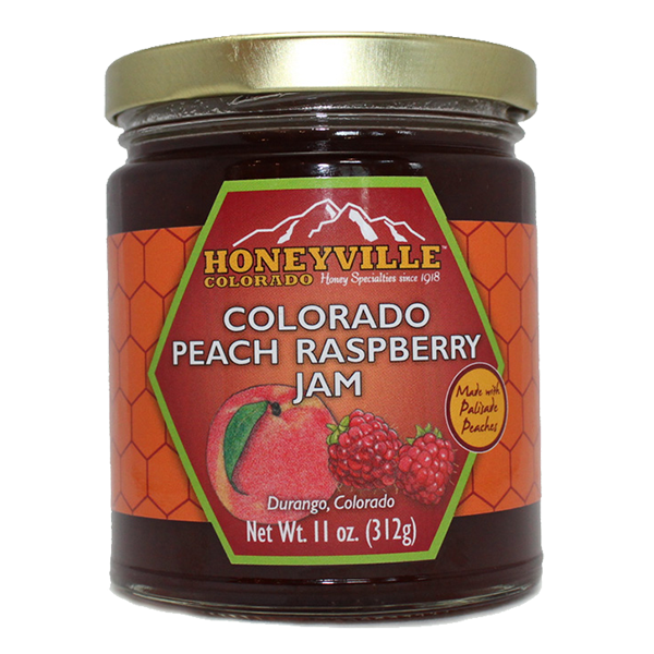 Honeyville - Jam - Colorado Peach Raspberry 12/11oz - Colorado Food Showroom