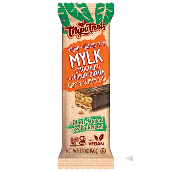 Trupo Treats - Wafer Bars - Mylk Chocolate Peanut Butter 12/1.4oz - Colorado Food Showroom