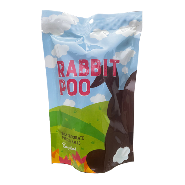 Genesee Candy Land - Animal Trackers - Rabbit Poo (Chocolate Pretzel Balls) 10/5oz - Colorado Food Showroom