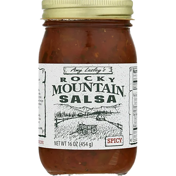 Rocky Mountain Salsa Company - Salsa - Rocky Mountain Spicy 12/16oz - Colorado Food Showroom
