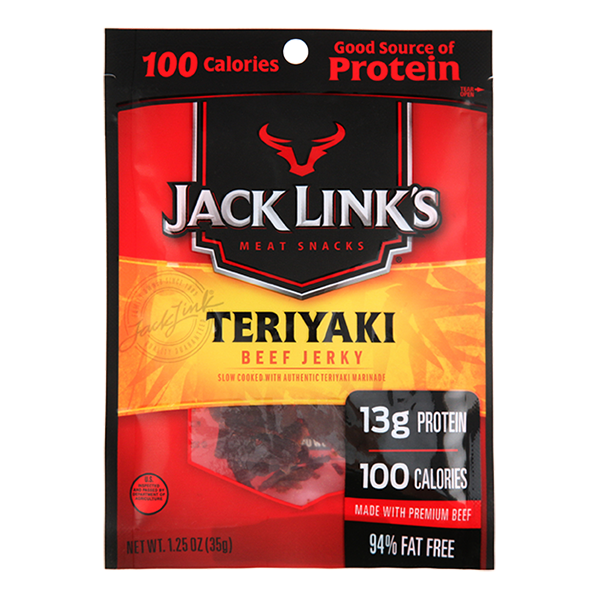 Jack Links - Beef Jerky - Teriyaki 10/1.25oz - Colorado Food Showroom