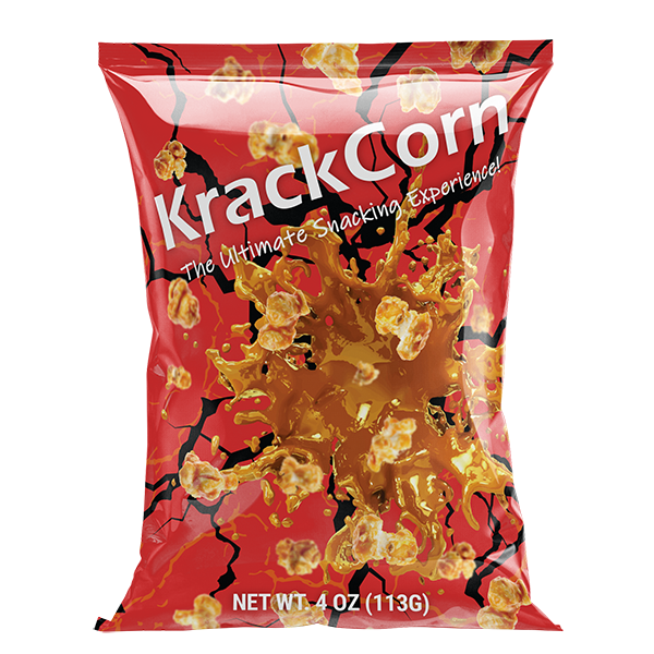 KrackCorn - Popcorn - Caramel Corn 24/4oz - Colorado Food Showroom