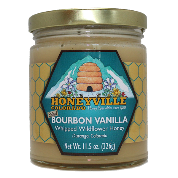 Honeyville - Whipped Honey - Bourbon Vanilla 12/11.5oz - Colorado Food Showroom