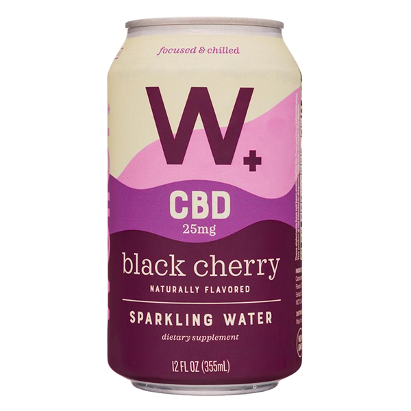 Weller - Sparkling CBD Water - Black Cherry 12/12oz - Colorado Food Showroom